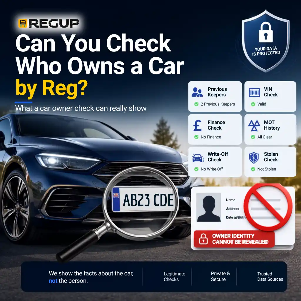 Can you check who owns a car from the registration
