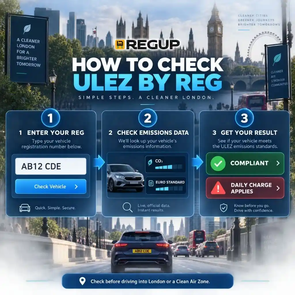How to check ULEZ by registration in three simple steps using vehicle emissions data