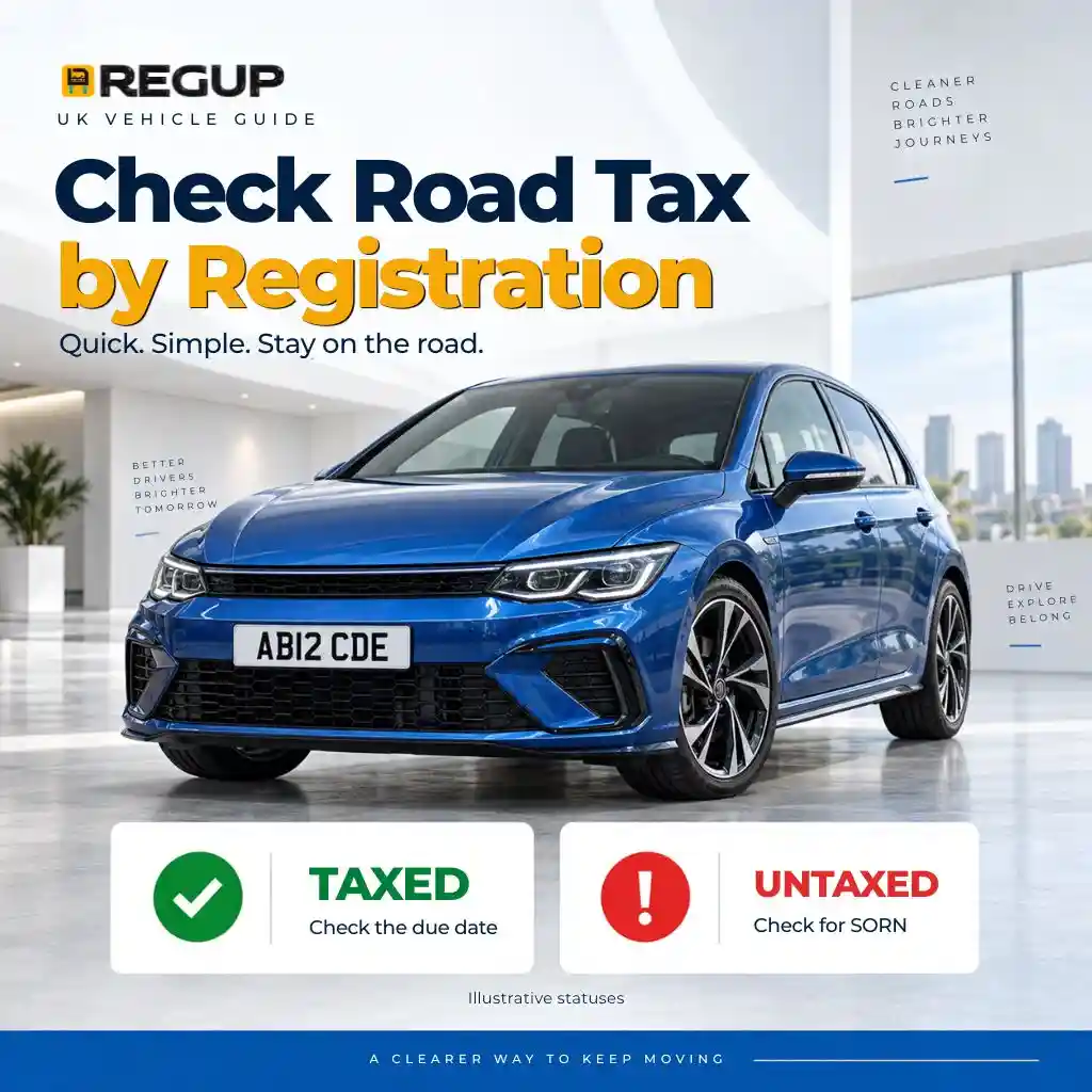 How to Check Road Tax on a Car by Registration (UK)
